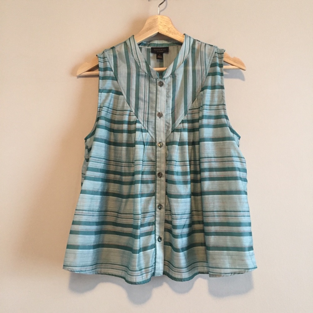 sale | anthropologie | striped peplum top